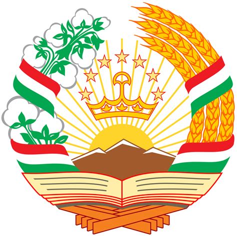 tajik coat of arms